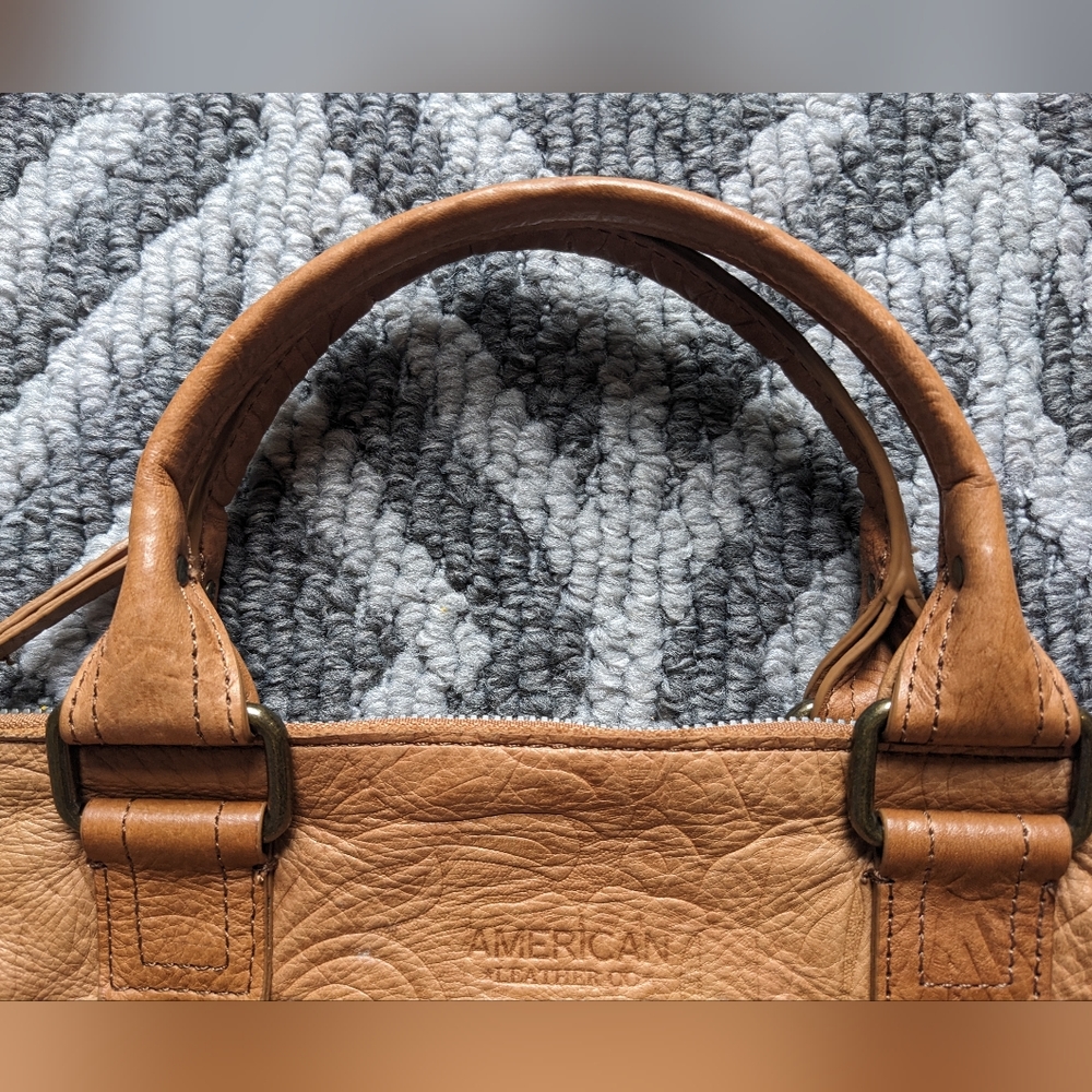 American Leather Crossbody Handbag - Picture 2 of 8